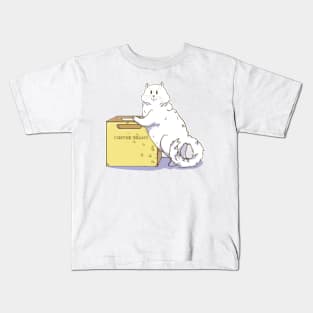 Coffee Beans and Paws Kids T-Shirt